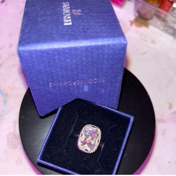 SWARVOSKI sterling silver ring - Picture 1 of 4